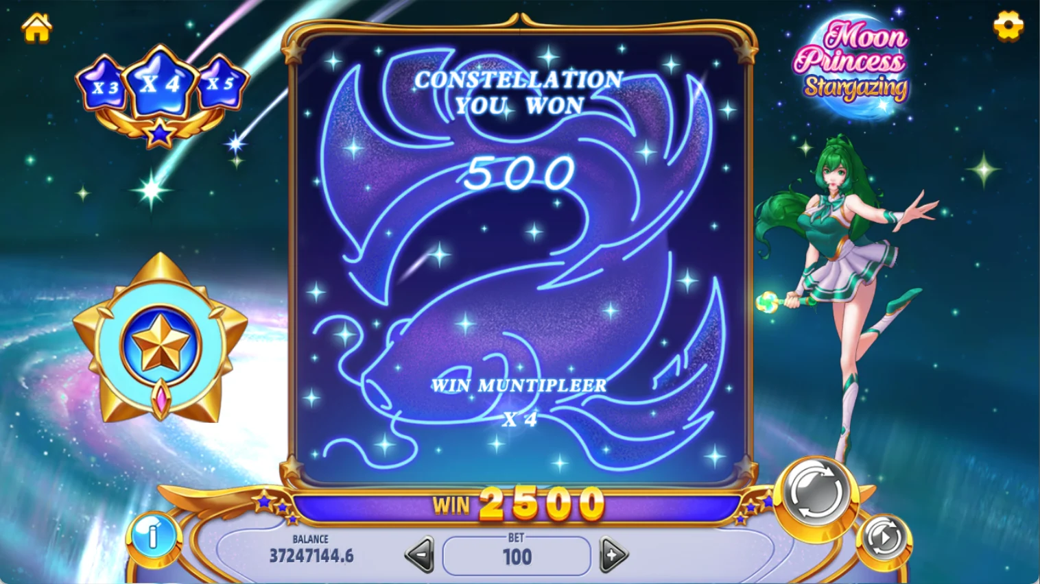 Moon Princess Stargazing screenshot 4