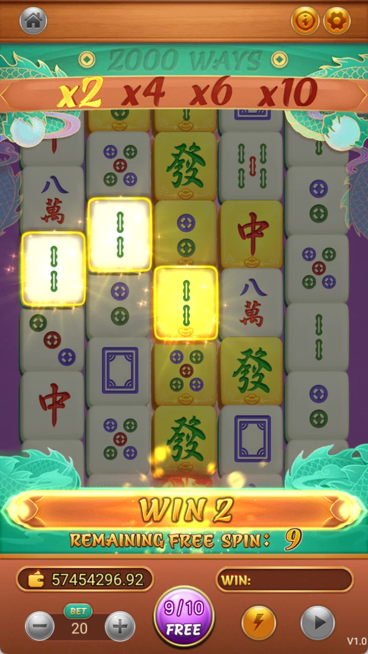 MAHJONG WAYS 2 screenshot 2
