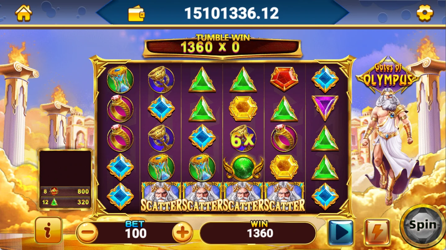 GATES OF OLYMPUS screenshot 2