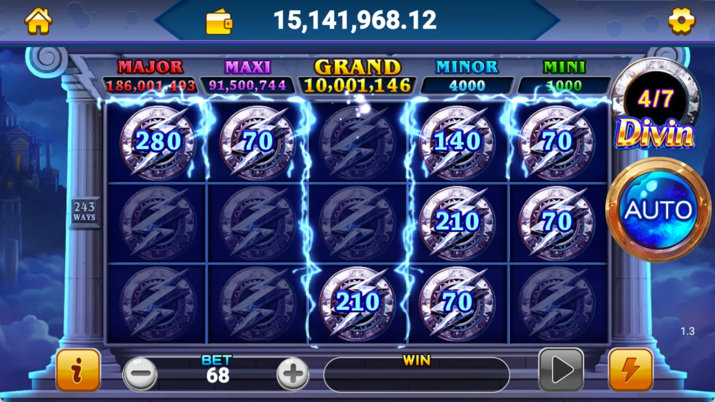 Zeus 1– Fire & Lightning screenshot 1