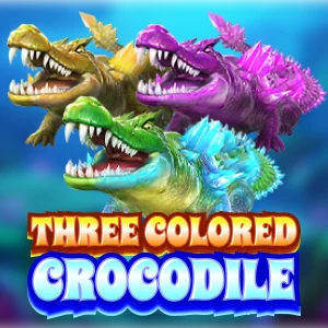 THREE COLORED CROCODILE