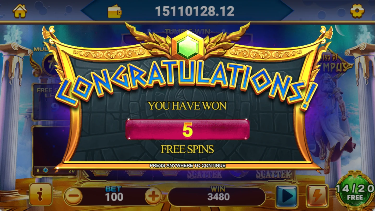 GATES OF OLYMPUS screenshot 4