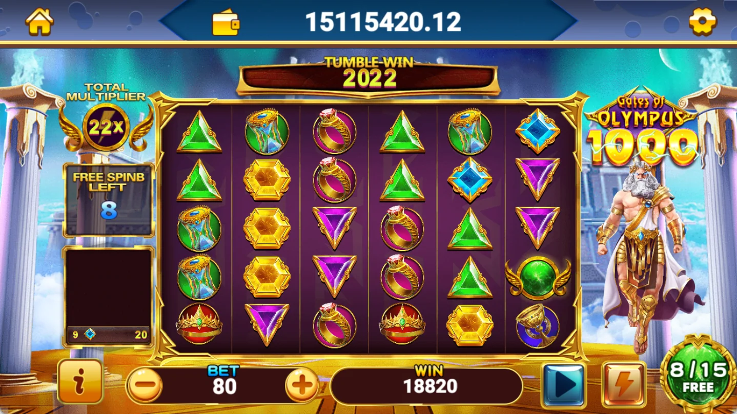 GATES OF OLYMPUS 1000 screenshot 4