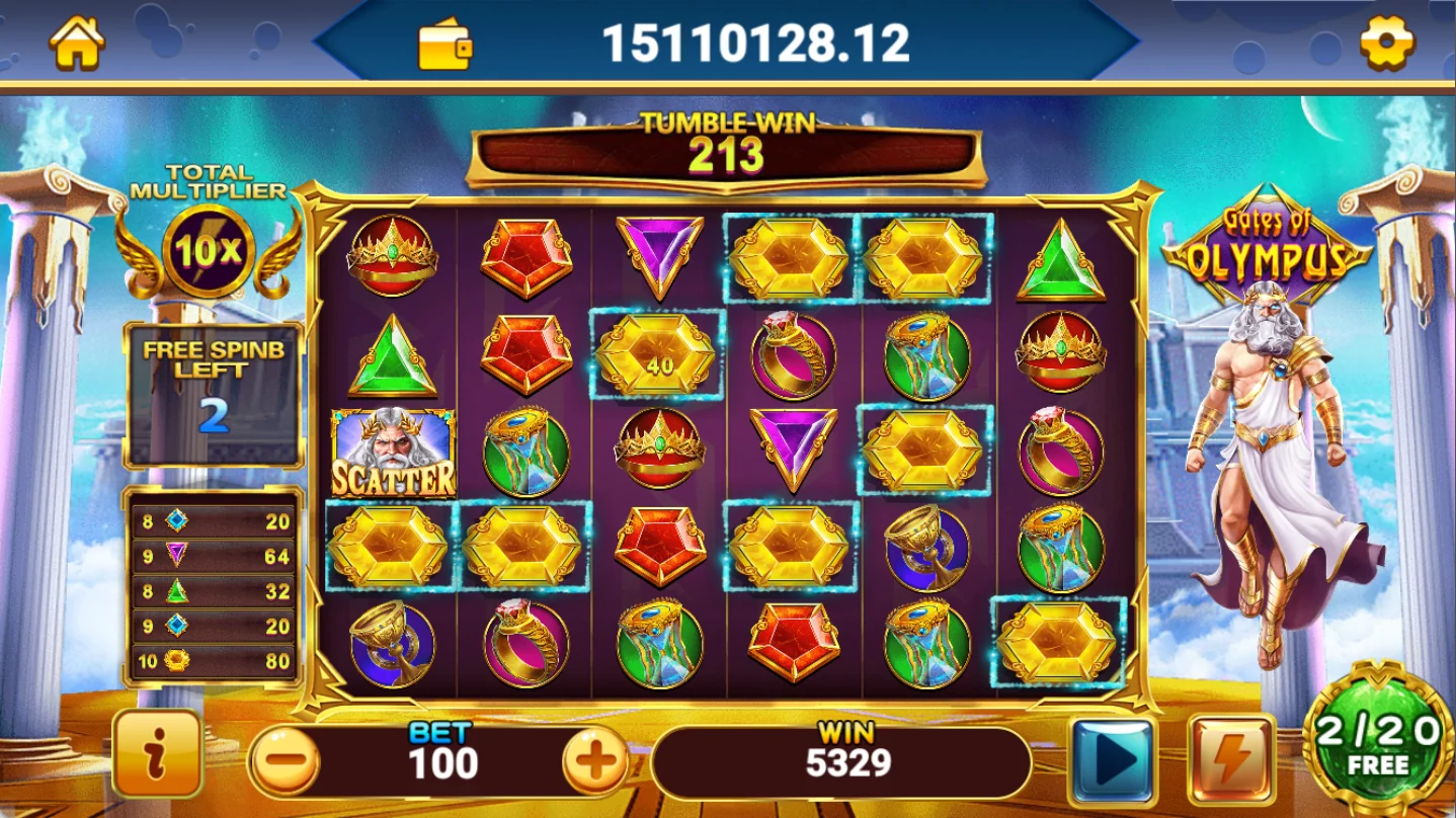 GATES OF OLYMPUS screenshot 5