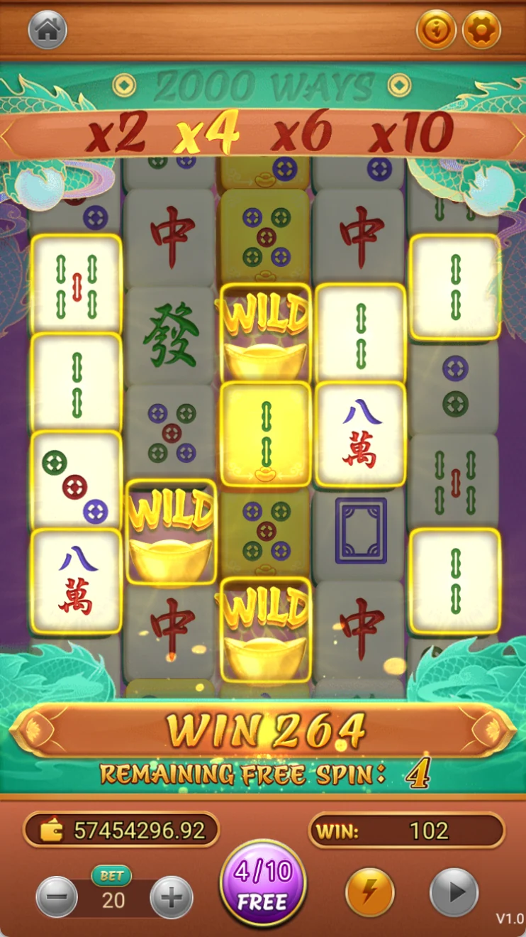 MAHJONG WAYS 2 screenshot 3